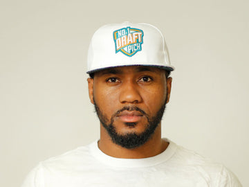 Unisex white cap with bold "Miami" embroidery, curved brim, and adjustable back strap – perfect for streetwear and warm-weather casual style