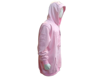 PINK EMBOSS HOODY