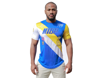 Racing Tee Golden State Royal Blue/Gold/white